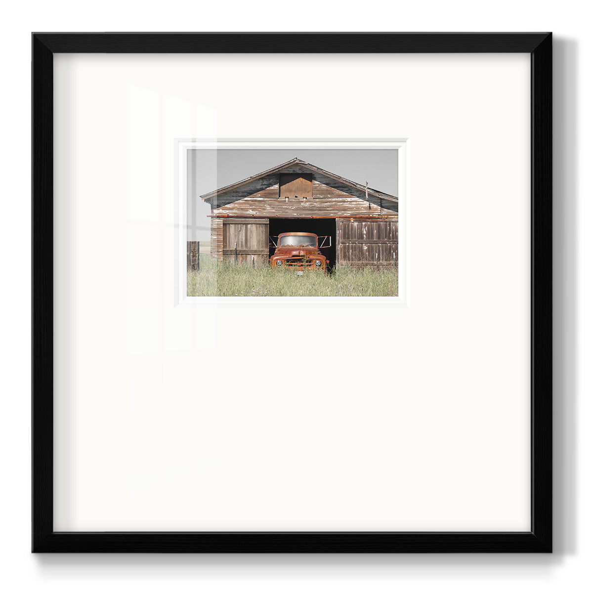 Vintage Ride - Double Matboard Framed Print