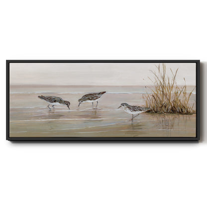 Early Risers II - Floater Framed Canvas Print
