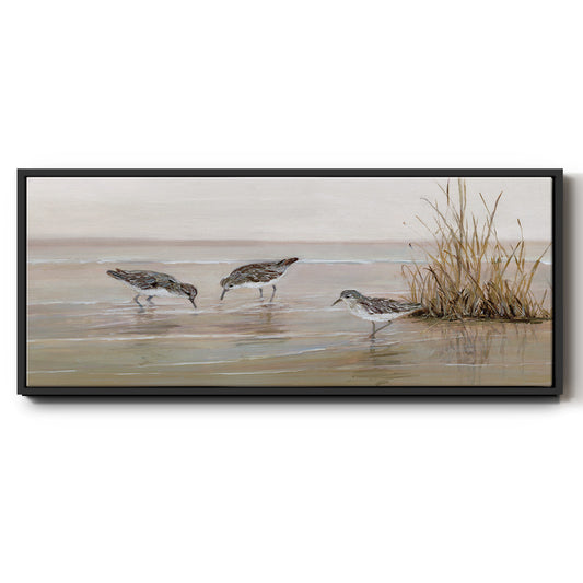 Early Risers II - Floater Framed Canvas Print