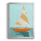 Small Sail I - Modern Framed Canvas Print