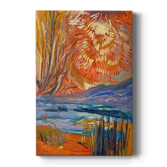 Cadmium Winter Solstice II - Canvas Art Print