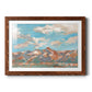 Pastel Western Vista II - Barnwood Framed Art Print