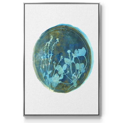 Strawberries and Forg I -  Floater Framed Canvas Print