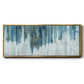 Soft Summer Night - Floater Framed Canvas Print