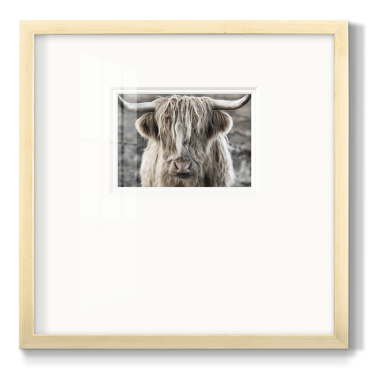 Highland Skye - Double Matboard Framed Print