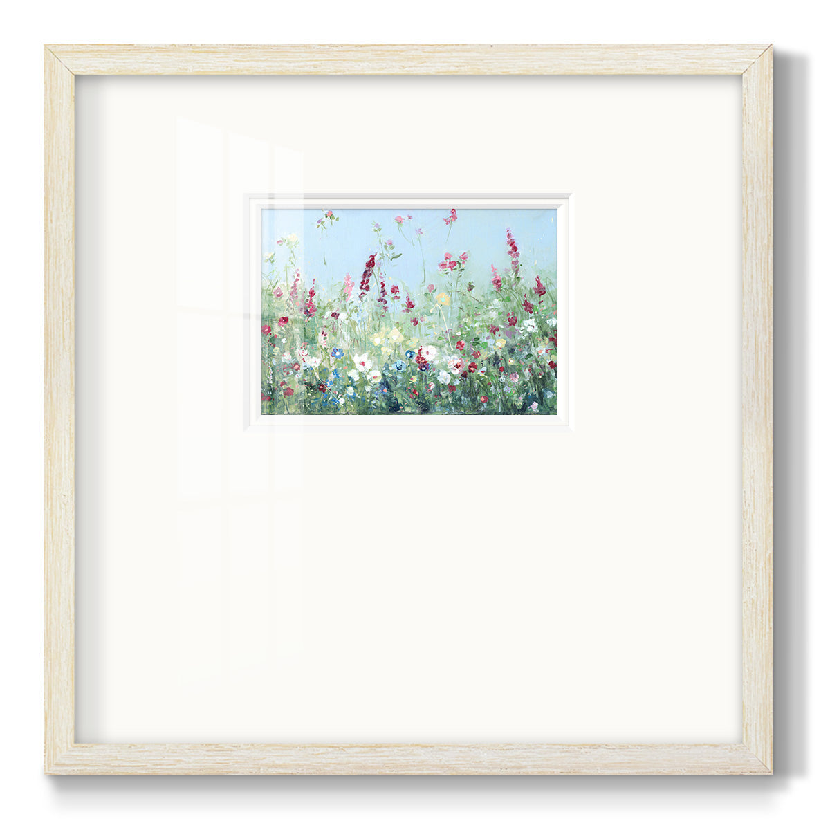 Sweet Summer Meadow Premium Framed Print Double Matboard