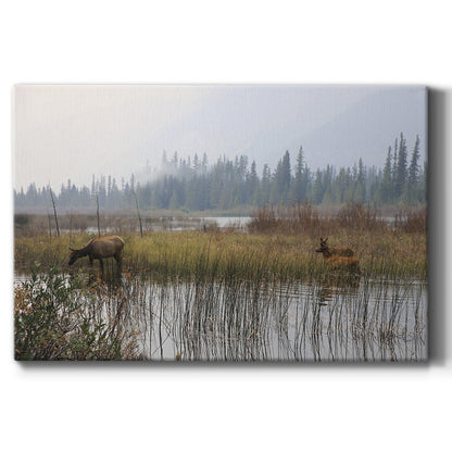 Out with the Twins - Canvas Art Print
