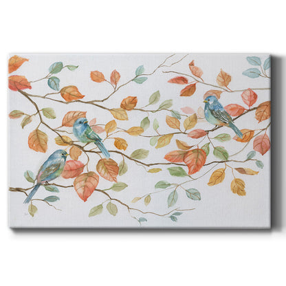 Bird Trio - Canvas Art Print