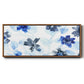 Blue Gossamer Garden V - Floater Framed Canvas Print