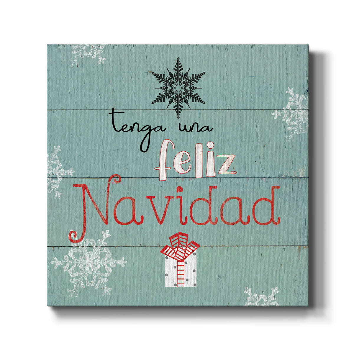 Feliz Navidad-Premium Gallery Wrapped Canvas - Ready to Hang