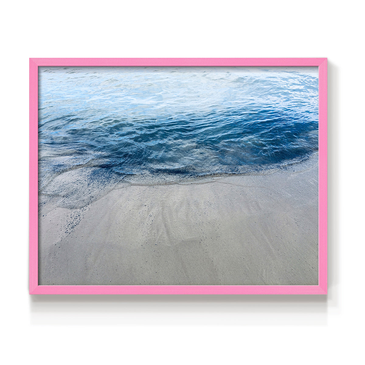 Aegean Blue Water - Restickable Framed Art Print