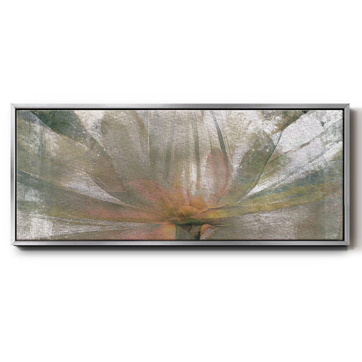 Lily Light - Floater Framed Canvas Print
