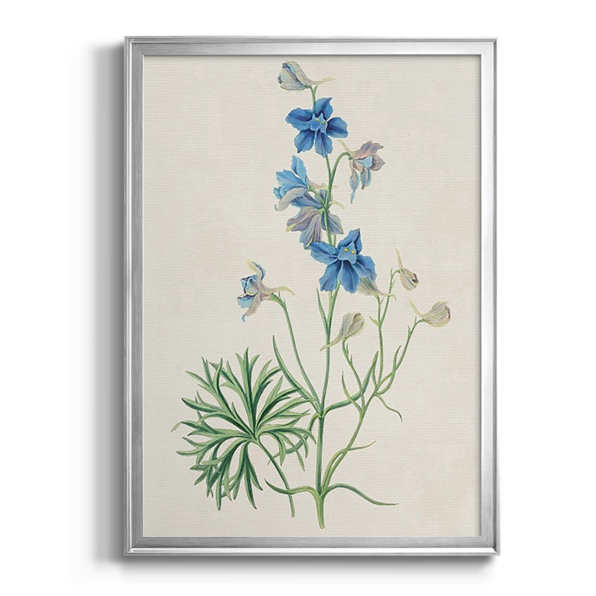 Flowers of the Seasons II - Modern Framed Canvas Print