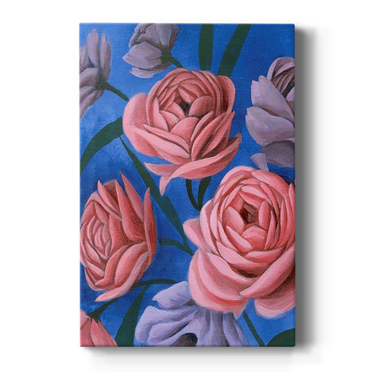 Layered Petals I - Canvas Art Print