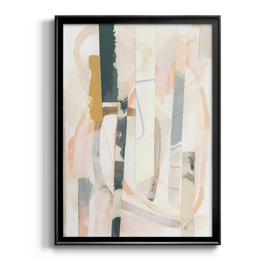 Melon Litmus II - Modern Framed Canvas Print