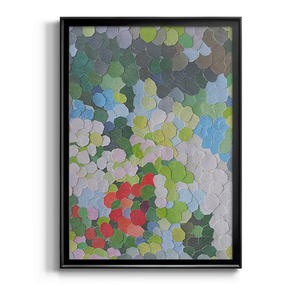 Santa Barbara - Modern Framed Canvas Print