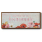 Happiness is Homemade - Floater Framed Canvas Print