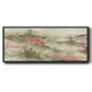 Rust Grasslands I - Floater Framed Canvas Print