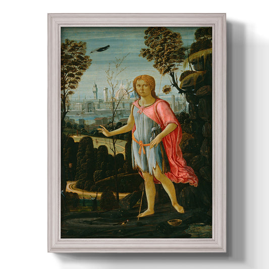 Saint John the Baptist - Ornate Framed Canvas Print