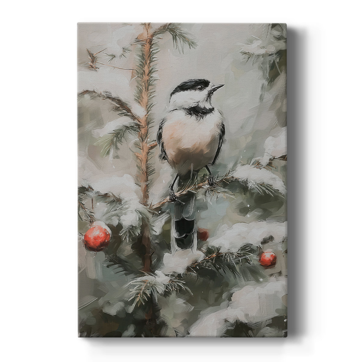 Chalk Midwinter Square - Canvas Art Print