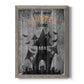 Haunted House - Premium Canvas Framed in Barnwood - Ready to Hang