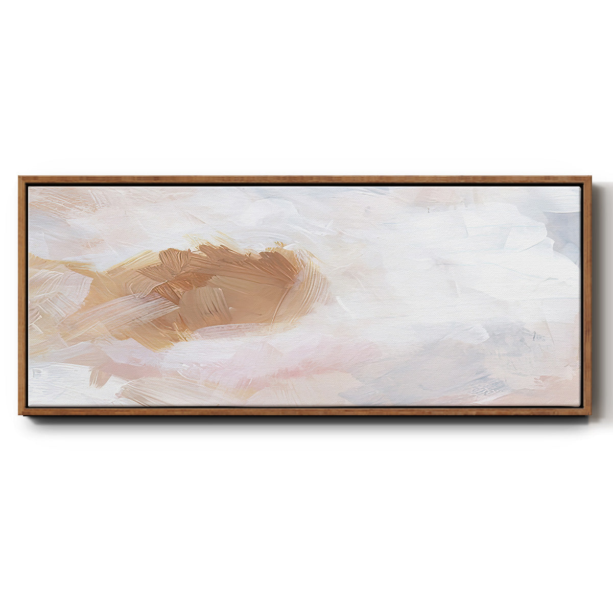 Dusk Clouds I - Floater Framed Canvas Print