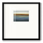 Beside the Blue II Premium Framed Print Double Matboard