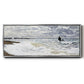 The Sea at Le Havre, 1868 - Floater Framed Canvas Print