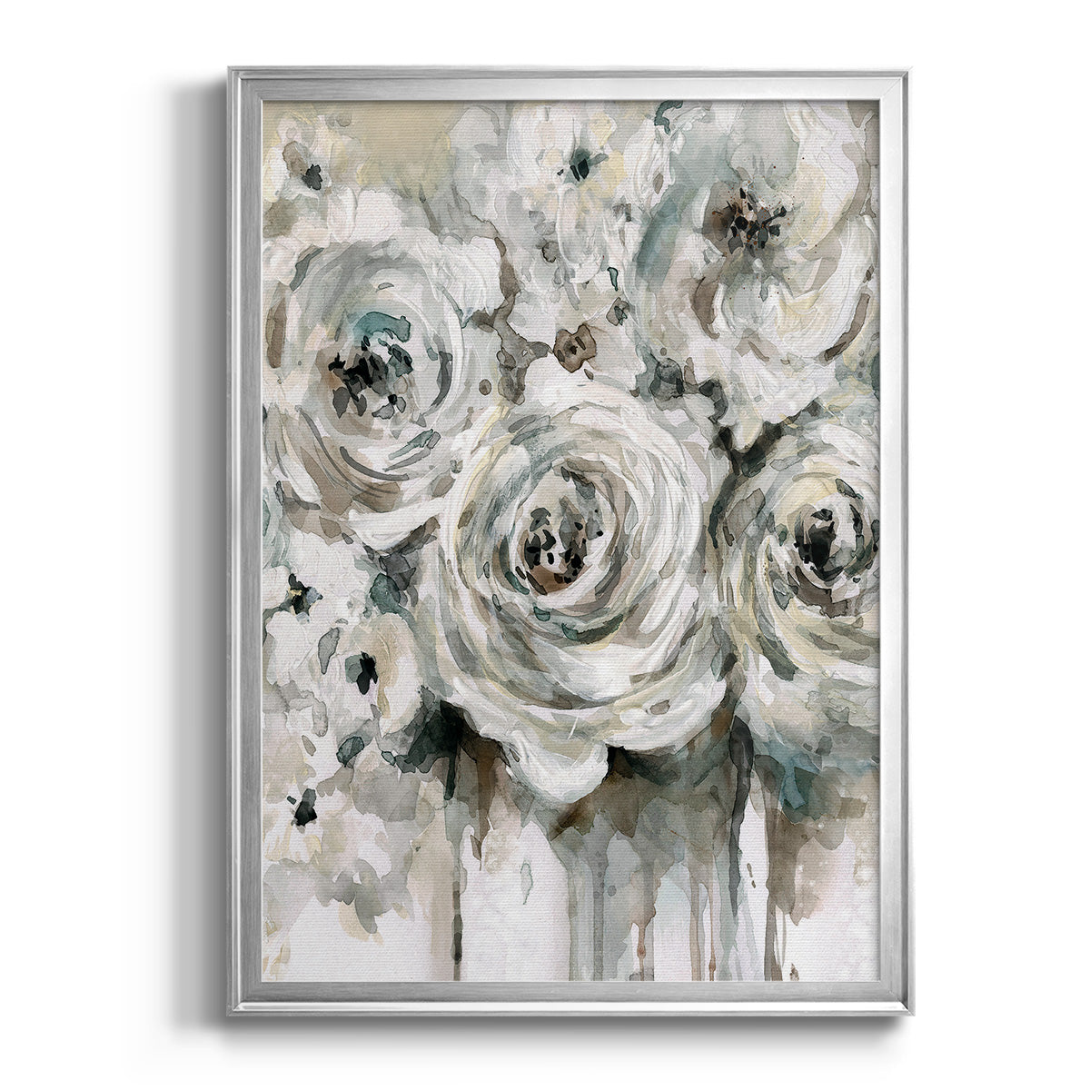 Soft Fragrance II - Modern Framed Canvas Print