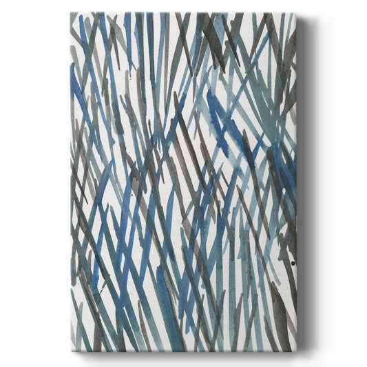 Blue Grass II Premium Gallery Wrapped Canvas - Ready to Hang