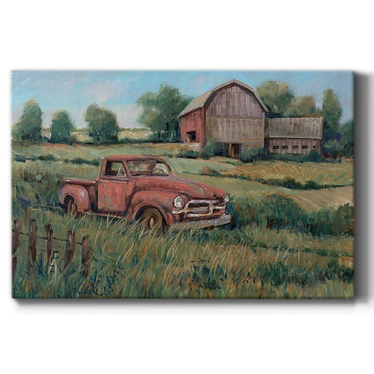 Rusting Away II - Canvas Art Print