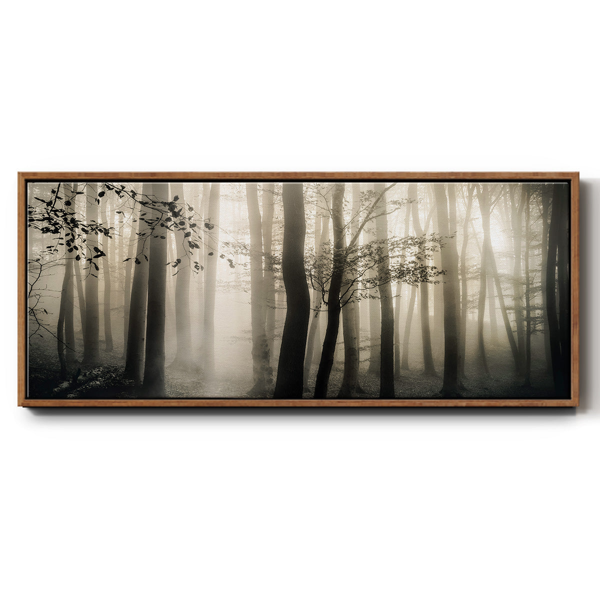 Light is Always There - Floater Framed Canvas Print