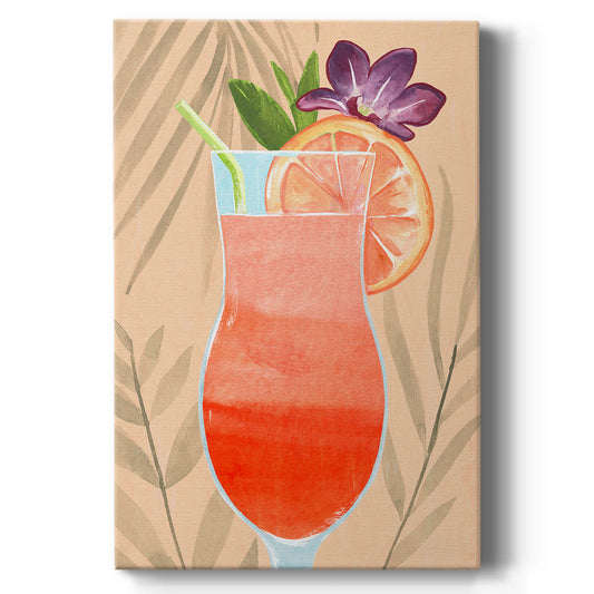 Tropical Cocktail III Premium Gallery Wrapped Canvas - Ready to Hang