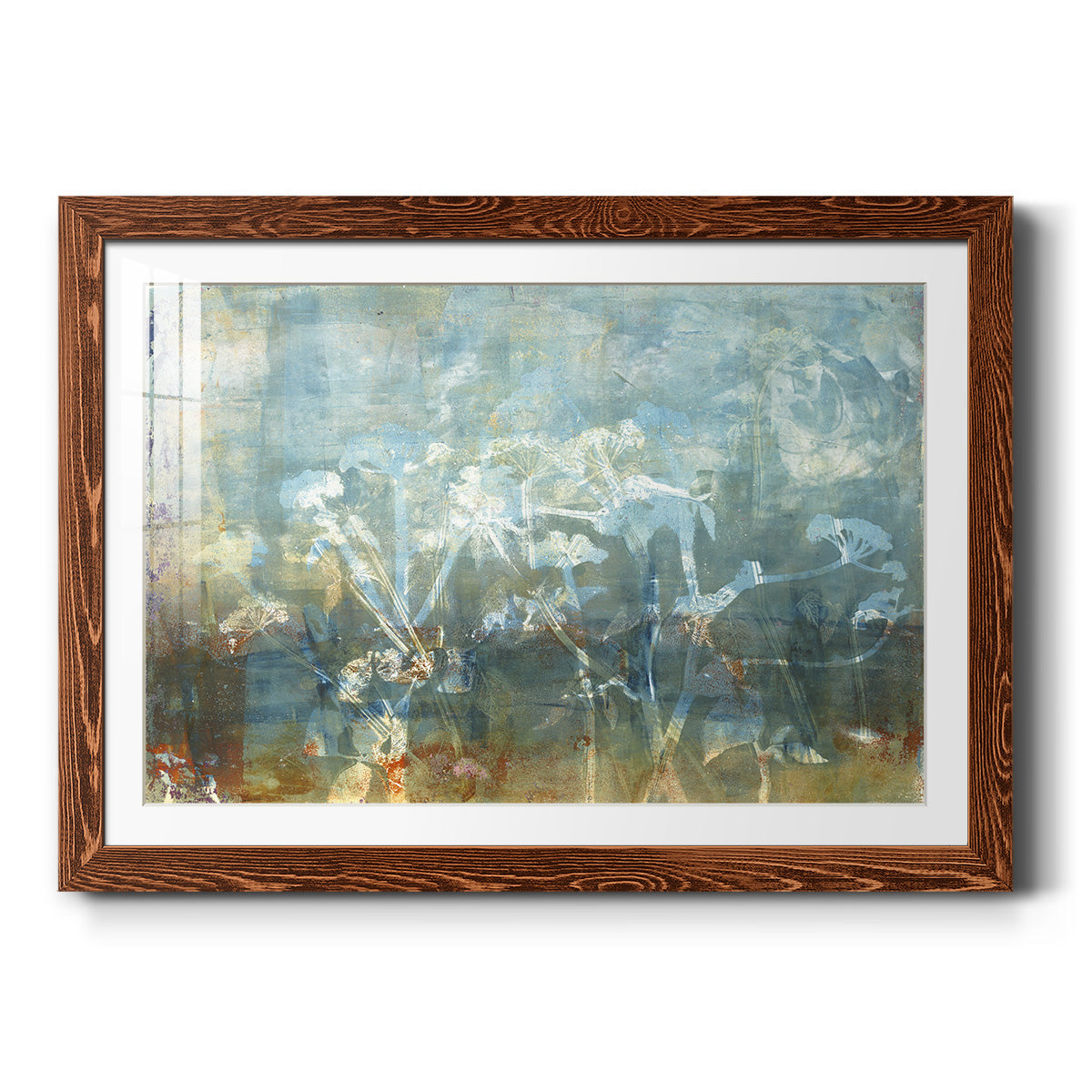 Water's Edge - Barnwood Framed Art Print