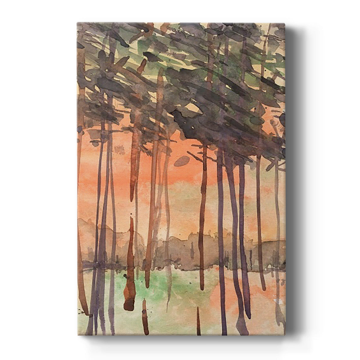 Between the Trees I Premium Gallery Wrapped Canvas - Ready to Hang