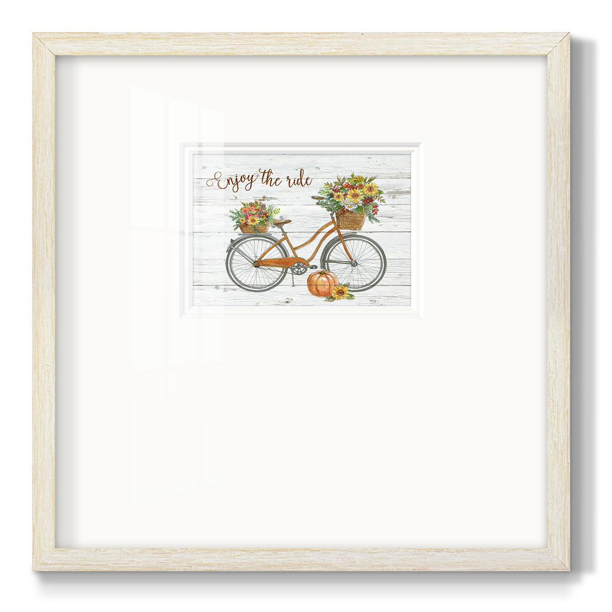 Harvest Bike Premium Framed Print Double Matboard