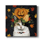 Halloween Cat II-Premium Gallery Wrapped Canvas - Ready to Hang