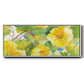 Citrus Hibiscus II - Floater Framed Canvas Print