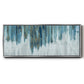 Soft Summer Night - Floater Framed Canvas Print