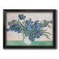 Irises II - Ornate Framed Canvas Print