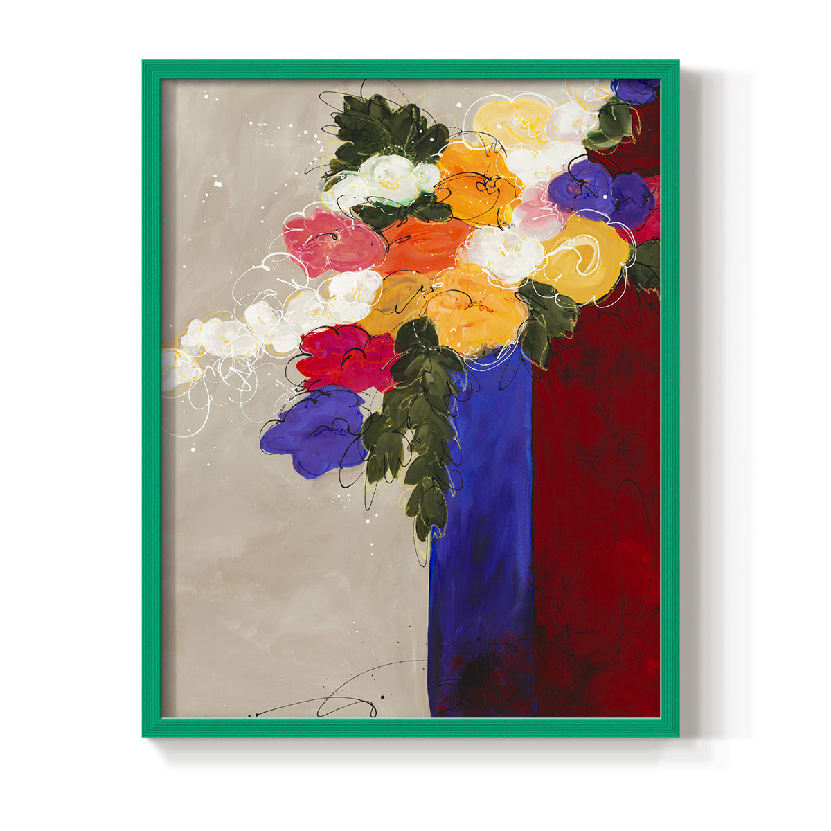 For Me - Restickable Framed Art Print