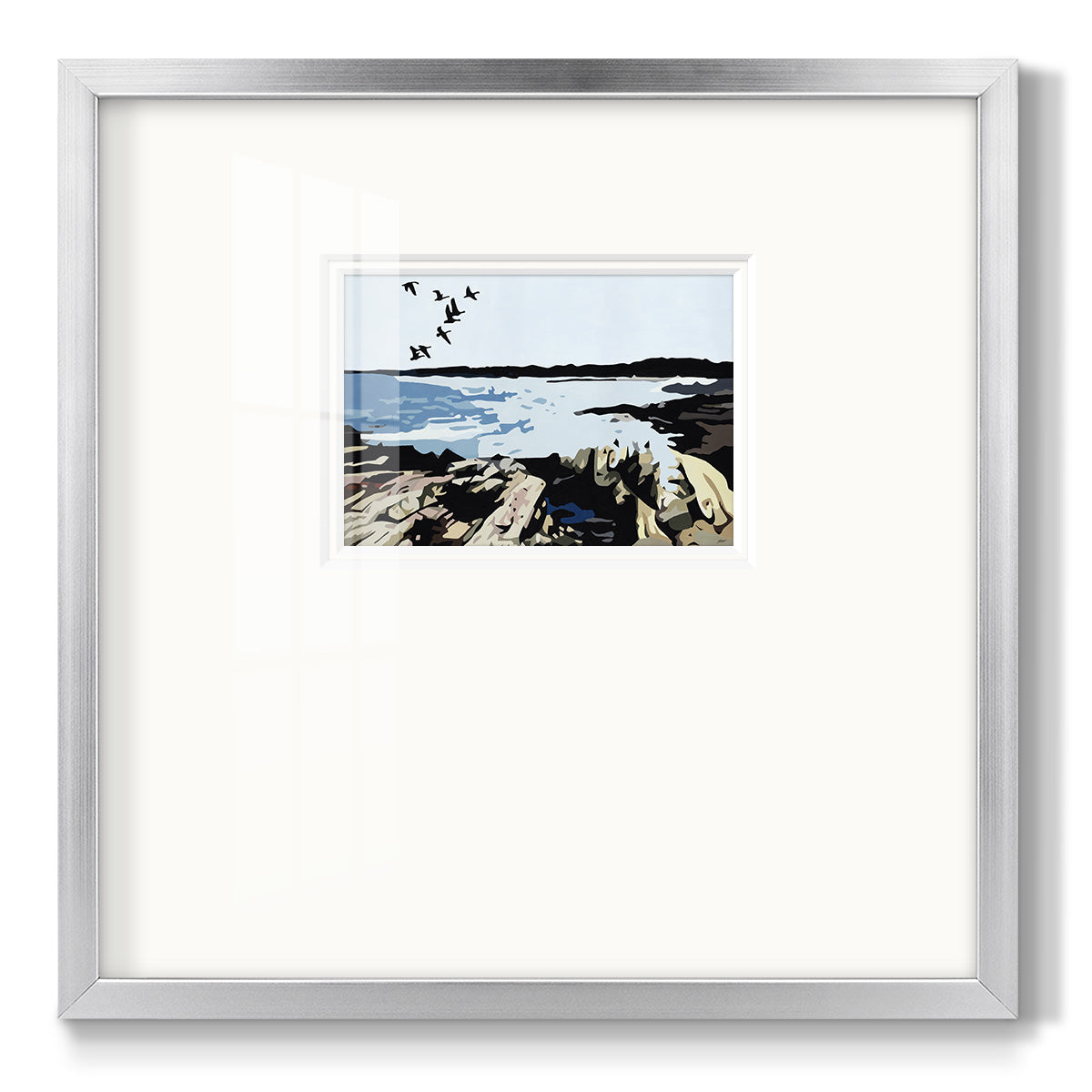 Maine Event - Double Matboard Framed Print