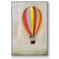 Lucky Hot Air Balloon - Framed Premium Gallery Wrapped Canvas L Frame - Ready to Hang