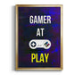 Gamer at Play VI - Modern Framed Canvas Print