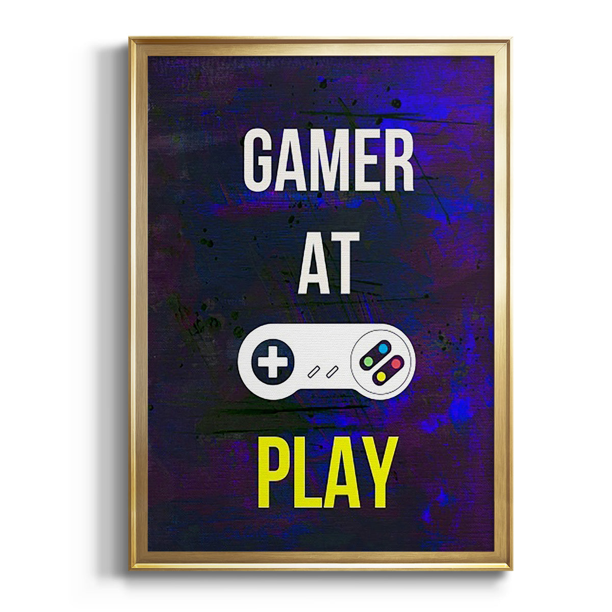 Gamer at Play VI - Modern Framed Canvas Print