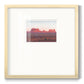 Red Rocks at Dusk II - Double Matboard Framed Print