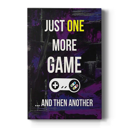 Gamer at Play II - Canvas Art Print