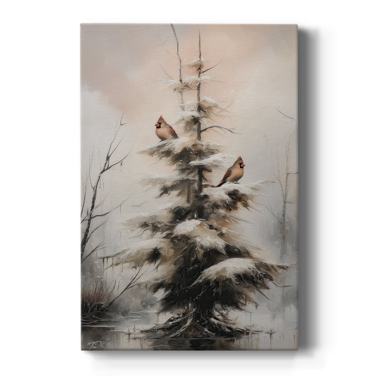 Snowwhite Bells Lane - Canvas Art Print