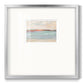 Sienna Horizon I - Double Matboard Framed Print
