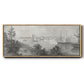 City of Detroit - Floater Framed Canvas Print